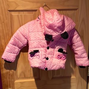 Minnie Mouse coat toddler